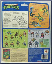 Breakfightin' Raphael from Teenage Mutant Ninja Turtles - Wacky Action manufactured by Playmates [Back]