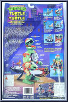 Raphael's Samurai Sewer Lair Playset from Teenage Mutant Ninja Turtles - Turtle in a Turtle manufactured by Playmates [Back]