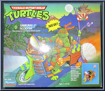 Samurai Scooter from Teenage Mutant Ninja Turtles - 1992 - Accessories manufactured by Playmates [Front]