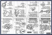 Sewer Army Tube from Teenage Mutant Ninja Turtles - 1989 - Accessories manufactured by Playmates [Instructions]