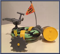 Sewer Army Tube from Teenage Mutant Ninja Turtles - 1989 - Accessories manufactured by Playmates [Loose]