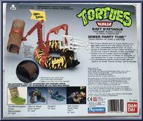 Sewer Party Tube from Teenage Mutant Ninja Turtles - 1989 - Accessories manufactured by Playmates [Back]