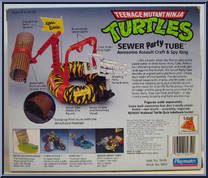 Sewer Party Tube from Teenage Mutant Ninja Turtles - 1989 - Accessories manufactured by Playmates [Back]