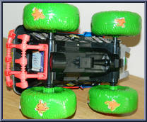 Shell Top 4x4 from Teenage Mutant Ninja Turtles - 1991 - Accessories manufactured by Playmates [Loose]