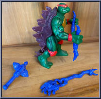 Stego Raph from Teenage Mutant Ninja Turtles - Dino Turtles manufactured by Playmates [Loose]