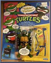 Talkin' Leonardo from Teenage Mutant Ninja Turtles - Talkin' Turtles manufactured by Playmates [Front]