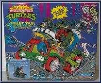 Toilet Taxi from Teenage Mutant Ninja Turtles - 1990 - Accessories manufactured by Playmates [Front]