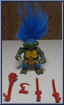 Turtle Troll Leo from Teenage Mutant Ninja Turtles - Troll Turtles manufactured by Playmates [Loose]