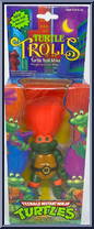 Turtle Troll Mike from Teenage Mutant Ninja Turtles - Troll Turtles manufactured by Playmates [Front]