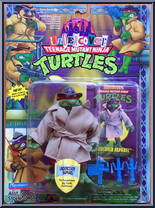Undercover Raph from Teenage Mutant Ninja Turtles - Undercover Turtles (with Cards) manufactured by Playmates [Front]