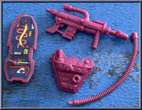 Zak, The Neutrino from Teenage Mutant Ninja Turtles - 1991 - Basic Figures manufactured by Playmates [Loose]