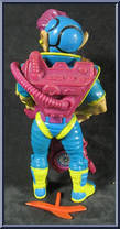 Zak, The Neutrino from Teenage Mutant Ninja Turtles - 1991 - Basic Figures manufactured by Playmates [Loose]