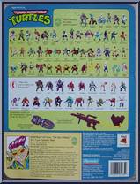 Zak, The Neutrino from Teenage Mutant Ninja Turtles - 1991 - Basic Figures manufactured by Playmates [Back]