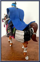 Samurai Rebel War Horse (with Rebel Soldier) from Teenage Mutant Ninja Turtles - 1993 Movie III - Basic Series manufactured by Playmates [Loose]