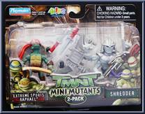 Extreme Sports Raphael / Shredder from Teenage Mutant Ninja Turtles - 2007 Movie - Mini Mutants manufactured by Playmates [Front]
