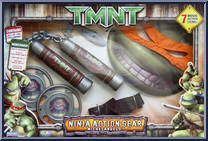 Michelangelo from Teenage Mutant Ninja Turtles - 2007 Movie - Ninja Action Gear manufactured by Playmates [Front]