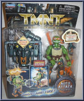 Michelangelo from Teenage Mutant Ninja Turtles - 2007 Movie - Auto Attack manufactured by Playmates [Front]