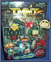 Raphael from Teenage Mutant Ninja Turtles - 2007 Movie - Auto Attack manufactured by Playmates [Front]