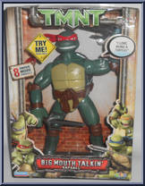 Raphael from Teenage Mutant Ninja Turtles - 2007 Movie - Big Mouth Talking manufactured by Playmates [Front]