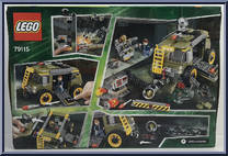 Turtle Van Takedown from Teenage Mutant Ninja Turtles - 2014 Movie - Basic Series manufactured by Lego [Back]