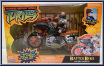 Battle Bike Michaelangelo Action Figure