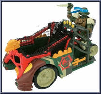 Dino Capture with Leonardo from Teenage Mutant Ninja Turtles - Animated - Paleo Patrol: Vehicles manufactured by Playmates [Loose]