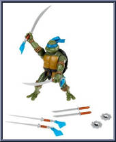 Leo from Teenage Mutant Ninja Turtles - Animated - Combat Warriors manufactured by Playmates [Loose]