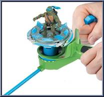 Leonardo from Teenage Mutant Ninja Turtles - Animated - Turbo Bashers (mini) manufactured by Playmates [Loose]