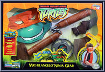 Michelangelo from Teenage Mutant Ninja Turtles - Animated - Ninja Gear manufactured by Playmates [Front]