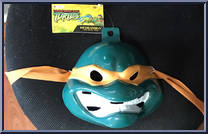 Michelangelo Mask from Teenage Mutant Ninja Turtles - Animated - Role Play manufactured by Playmates [Front]