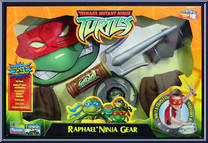 Raphael from Teenage Mutant Ninja Turtles - Animated - Ninja Gear manufactured by Playmates [Front]