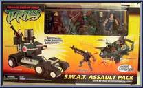 S.W.A.T. Assault Pack (Mike, Dark Shadow Turtlebot, Casey Jones) Action Figure