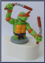 Michelangelo from Teenage Mutant Ninja Turtles - Manhole manufactured by Bullyland [Loose]