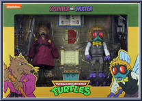 Splinter vs. Baxter Action Figure