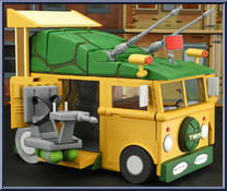Turtle Van from Teenage Mutant Ninja Turtles - Classic Cartoon - Accessories manufactured by Neca [Loose]
