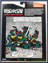 Comic Book Collection 6-Pack from Teenage Mutant Ninja Turtles - Classic Collection - Exclusives manufactured by Playmates [Back]