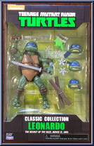Leonardo from Teenage Mutant Ninja Turtles - Classic Collection - 6" Scale - 1991 Movie II, The Secret of the Ooze manufactured by Playmates [Front]