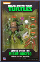 Michelangelo from Teenage Mutant Ninja Turtles - Classic Collection - 6" Scale - 1991 Movie II, The Secret of the Ooze manufactured by Playmates [Front]