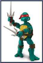 Raphael from Teenage Mutant Ninja Turtles - Classic Collection - Original Comic Book manufactured by Playmates [Loose]