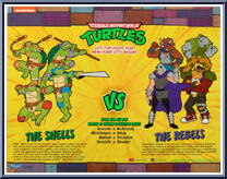 Raphael vs. Triceraton from Teenage Mutant Ninja Turtles - Classic Collection - 6" Scale - Multi-Packs manufactured by Playmates [Back]
