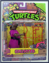 Splinter from Teenage Mutant Ninja Turtles - Classic Collection - 90th Reissue manufactured by Playmates [Front]