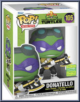 Donatello (Black Ranger) from Teenage Mutant Ninja Turtles - Power Rangers Pop! manufactured by Funko [Front]