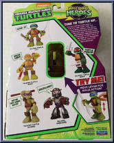 Leo from Teenage Mutant Ninja Turtles - Half Shell Heroes - Talking Turtles manufactured by Playmates [Back]