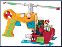Drop Copter (with Pilot Raph) Action Figure