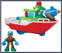 Fire Boat (with Captain Raph) Action Figure