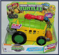 Shellraiser with Driver Leo Action Figure