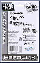 Dice & Token Pack from Teenage Mutant Ninja Turtles - HeroClix - Unplugged manufactured by WizKids [Back]