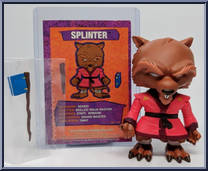 Splinter from Teenage Mutant Ninja Turtles - Wave 2 manufactured by Loyal Subjects [Loose]