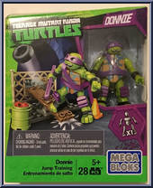 Donnie (Jump Training) from Teenage Mutant Ninja Turtles - 2016 Series manufactured by Mega Bloks [Front]