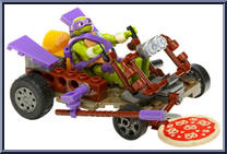 Donnie (Pizza Buggy) from Teenage Mutant Ninja Turtles - 2016 Series manufactured by Mega Bloks [Loose]